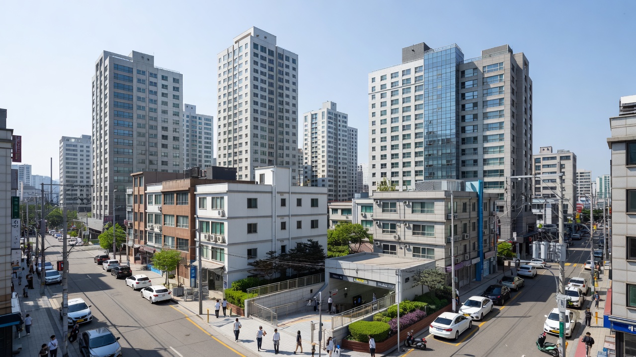 서울 마포 전세 시세가 역세권과 아파트 연식에 따라 결정되는 모습