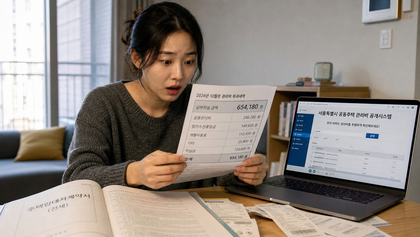 서울 전세 관리비 실거주 후기에서 자주 등장하는 문제
